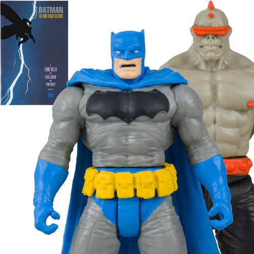 DC Direct - DC The Dark Knight Returns Page Punchers Batman and Mutant Leader 3-Inch Scale Action Figure（約7cm）