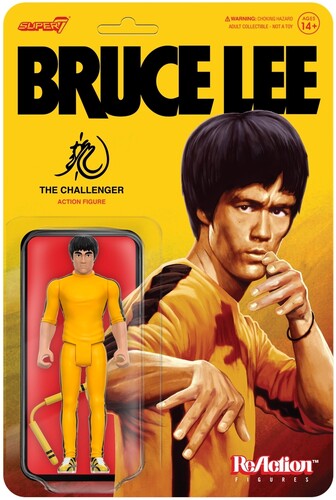 Super7 - Bruce Lee ReAction Figure Wave 1 - Bruce Lee Jumpsuit＜ブルース・リー＞ スーパー7 リアクション フィギュア