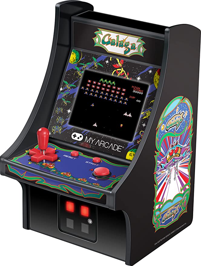 ＜My Arcade ギャラガ＞My Arcade DGUNL-3222 Galaga Micro Player Retro Arcade Machine - 6.75 Inch