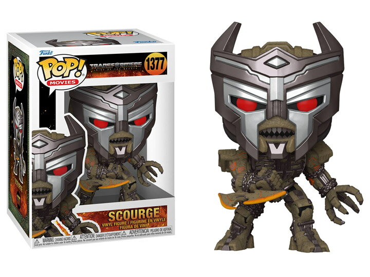 ファンコ FUNKO POP MOVIES: Transformers: Rise of the Beasts - Scourge＜トランスフォーマー/ビースト覚醒＞