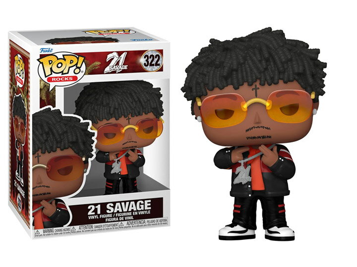 [ファンコ] FUNKO POP! ROCKS: 21 Savage＜21サヴェージ＞