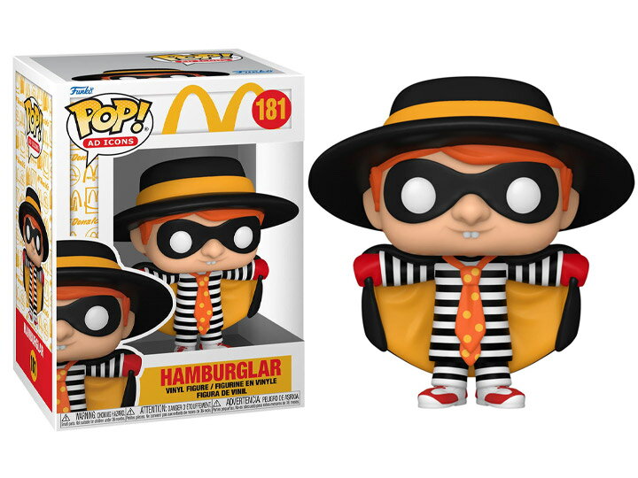 ■ FUNKO POP! AD ICONS: McDonalds- Hamburglar (Open Cape)＜マクドナルド ＞