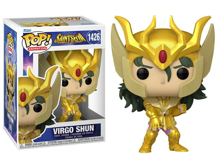  FUNKO POP! ANIMATION: Saint Seiya Knights of the Zodiac - Gold Virgo Shun＜聖闘士星矢＞