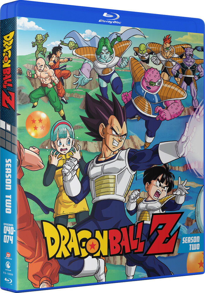 新品北米版Blu-ray！【ドラゴンボールZ】 【2】 (第40話〜第74話)！