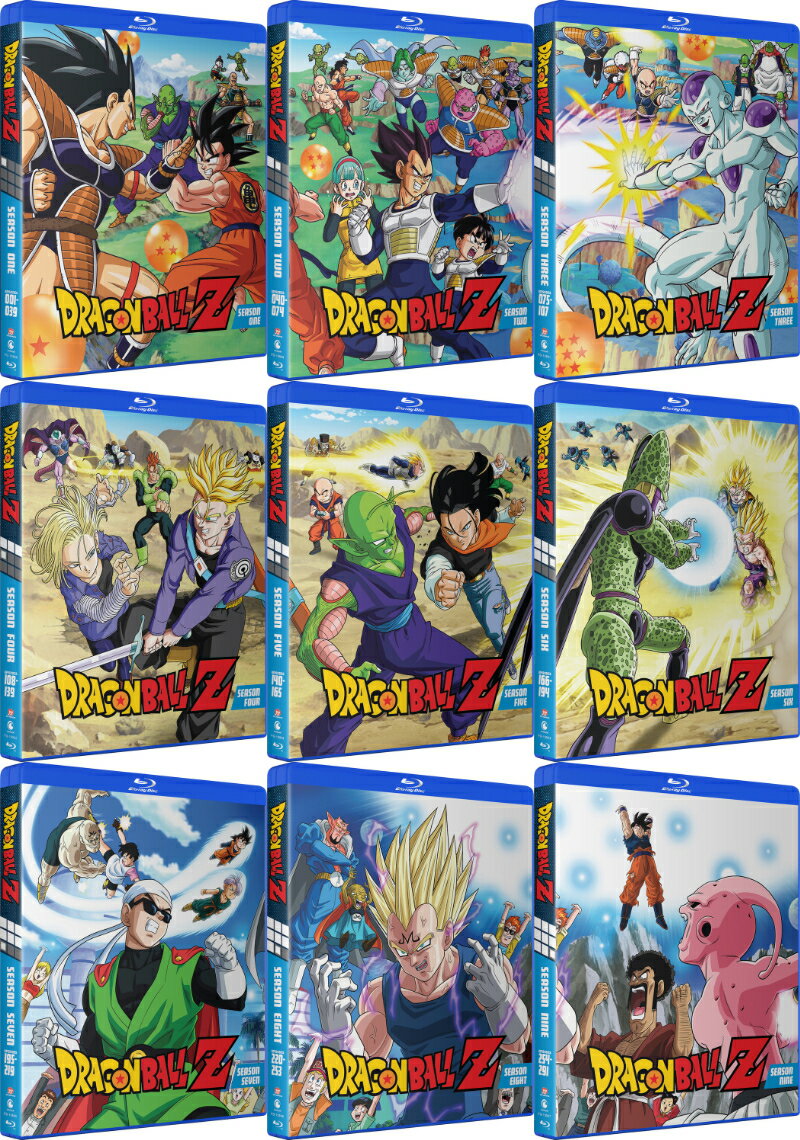 新品北米版Blu-ray！【ドラゴンボールZ】 全291話コンプリートセット！