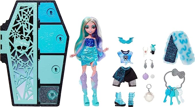 Mattel - Monster High Skulltimates Secrets Fearidescent Lagoona Blue Fashion DollX^[EnC
