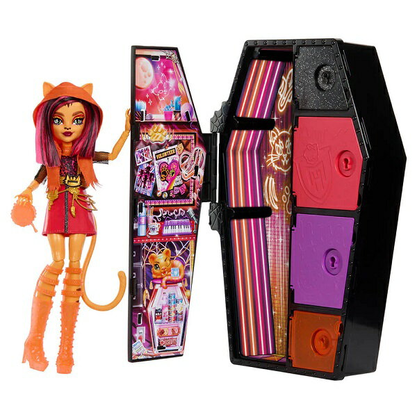 Mattel - Monster High Skulltimate Secrets Neon Frights Toralei Doll＜モンスター ハイ＞
