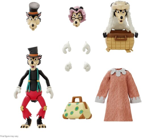 Super7 - Disney ULTIMATES Wave 3 - Big Bad Wolf Silly Symphonies ＜ディズニー 赤ずきんちゃん ＞