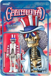 ■Super7 - Grateful Dead - ReAction Figure Wave 3 - Uncle Sam Skeleton<グレイトフル・デッド/アンクル・サム >スーパー7 リアクション