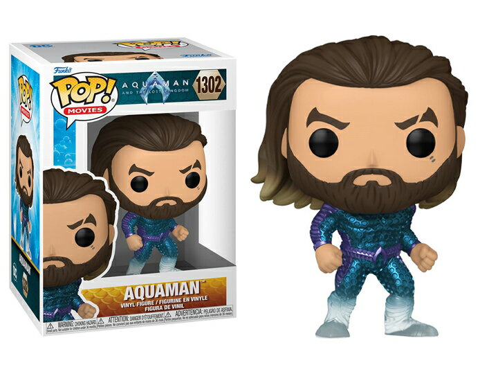 [ファンコ] FUNKO POP! MOVIES: Aquaman and the Lost Kingdom - Aquaman (Stealth Suit)＜アクアマン/失われた王国＞