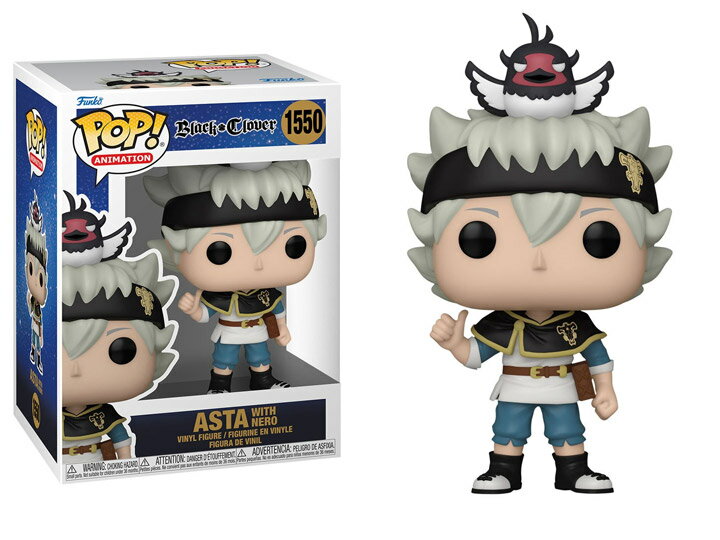 [ファンコ] FUNKO POP! ANIME: Black Clover - Asta with Nero＜ブラッククローバー＞