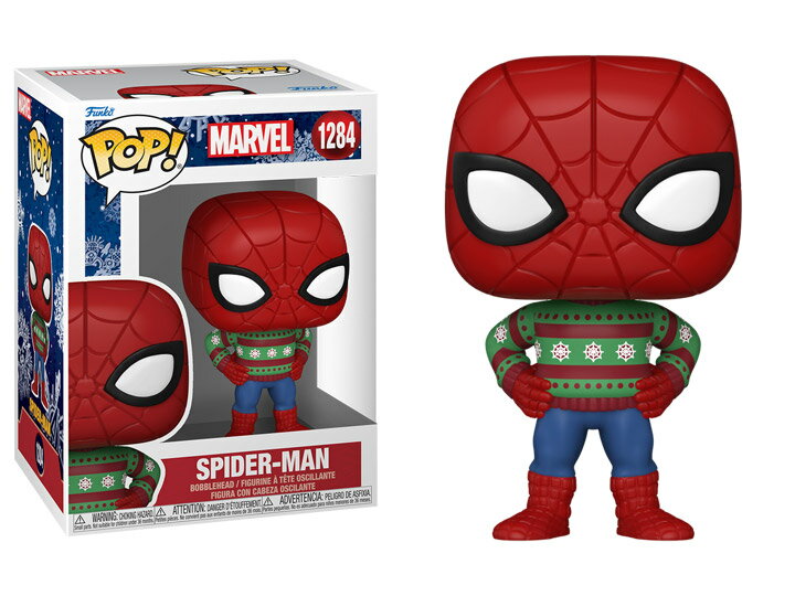 ■[ファンコ] FUNKO POP! MARVEL: Holiday- Spider-Man (Sweater)＜スパイダーマン＞