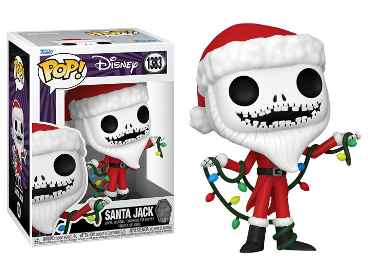 [ファンコ] FUNKO POP! DISNEY: The Nightmare Before Christmas 30th- Santa Jack＜ナイトメアー・ビフォア・クリスマス＞