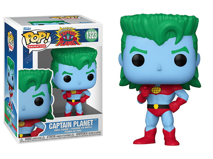 ■[ファンコ] FUNKO POP! TELEVISION: Captain Planet - Captain Planet＜キャプテン・プラネット＞