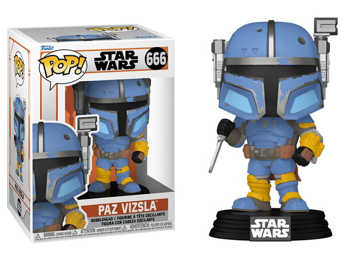  FUNKO POP! VINYL: Star Wars: The Mandalorian - Paz Vizsla＜スター・ウォーズ『マンダロリアン』＞