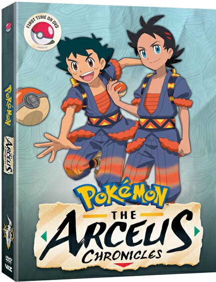 北米版DVD！【ポケットモンスター 神とよばれし アルセウス（全4話）】Pokemon: The Arceus Chronicles [DVD] ＜英語音声＞