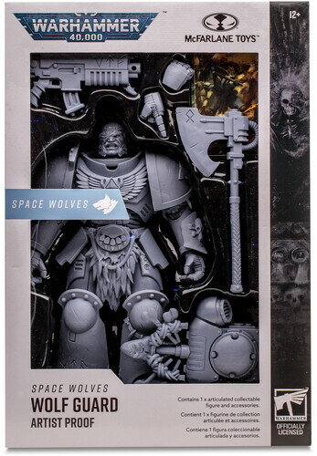 McFarlane - Warhammer 40K - Space Wolves - 7" Wolf Guard (Artist Proof) Action Figure＜Warhammer 40000＞約17cm