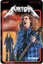 ■Super7 - Reaction Figures - Cliff Burton (Flannel Shirt)＜クリフ・バートン＞