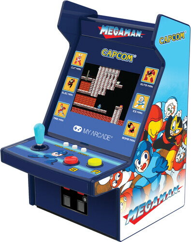 ＜My Arcade＞ My Arcade DGUNL-4189 Mega Man Micro Player Pro Portable Retro Arcade (6 GAMES IN 1)ロックマン