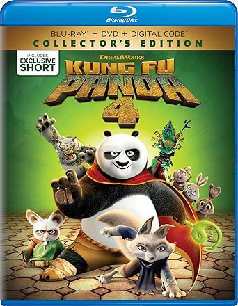 新品北米版Blu-ray！【カンフー・パンダ4】Kung Fu Panda 4 [Blu-ray/DVD]！