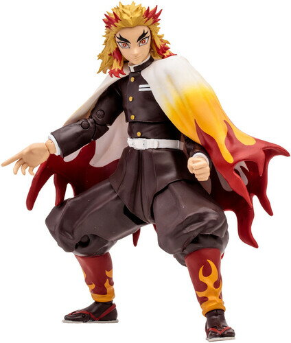 鬼滅の刃 煉獄杏寿郎（れんごくきょうじゅろう）McFarlane Toys - Demon Slayer 7 （約17cm）Kyojuro Rengoku Action Figure