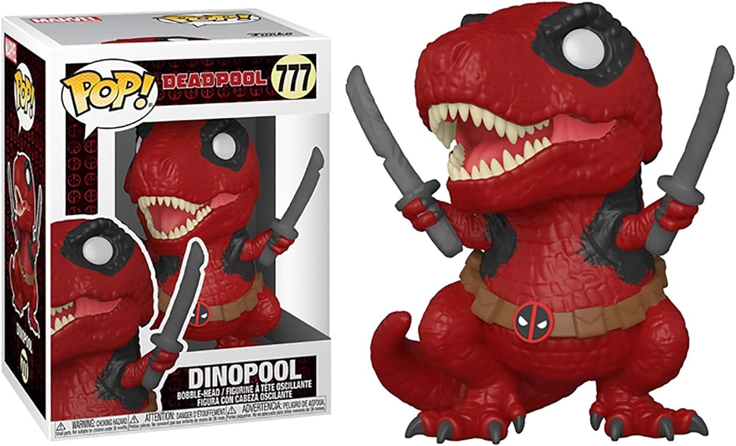 [ファンコ] FUNKO POP! MARVEL: Deadpool 30th- Dinopool ＜デッドプール30周年＞のサムネイル