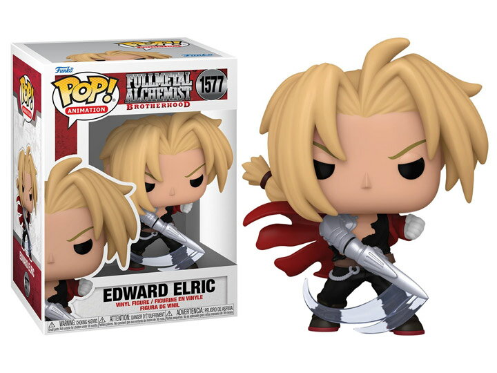 ■予約■ ファンコ FUNKO POP ANIME: Fullmetal Alchemist: Brotherhood - Edward Elric with Blade＜鋼の錬金術師 FULLMETAL ALCHEMIST＞