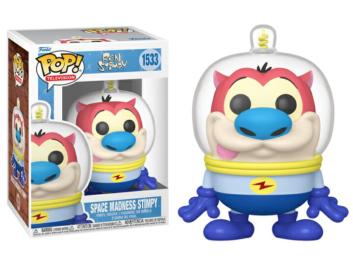 ■予約■[ファンコ] FUNKO POP! TELEVISION: Nickelodeon Rewind - Space Madness Stimpy＜レン ＆ スティンピー/スペース マッドネス スティンピー＞