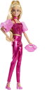 バービー Mattel - Barbie Deluxe Style with Blonde Hair in Pink Metallic Corset Outfit