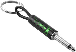 Pluginz - Dimebag Darrell Signiture Guitar Plug Keychain Black With Green Logo <ダイムバッグ・ダレル>