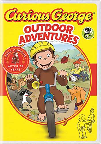 北米版DVD！【おさるのジョージ: Outdoor Adventures】 Curious George: Outdoor Adventures！