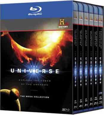 新品北米版Blu-ray！【ザ・ユニバース〜宇宙の歴史〜 完全版 16枚組Blu-ray BOX】The Universe Mega Collection SET (16 Discs) (Blu-ray)