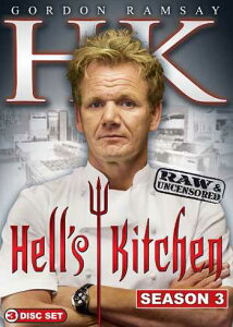 新品北米版DVD!【ヘルズ・キッチン〜地獄の厨房 シーズン3】 Hell's Kitchen: Season 3!