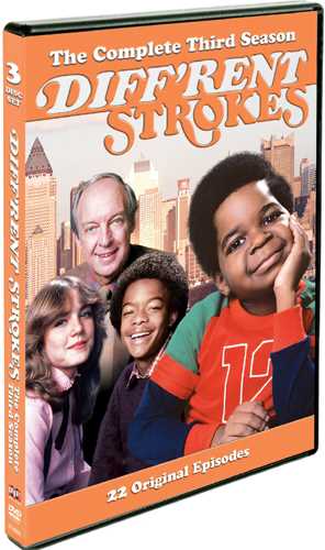 新品北米版DVD！【アーノルド坊やは人気者 シーズン3 全22話】 Diff'rent Strokes - The Complete Third Season！