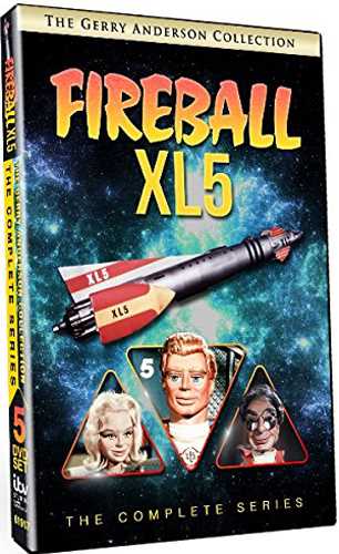 新品北米版DVD！【宇宙船 XL-5：コンプリート・シリーズ（全39話）】 Fireball XL5: The Complete Series！＜ジェリー・アンダーソン＞