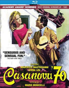 新品北米版Blu-ray！【カサノヴァ'70】 Casanova '70 [Blu-ray]＜マリオ・モニチェリ監督作品＞