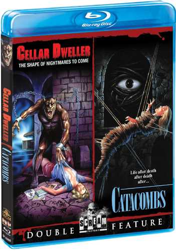 新品北米版Blu-ray！『セラーデュエラー (1987)』 『悪霊墓地カタコーム (1988)』 Cellar Dwellar / Catacombs 