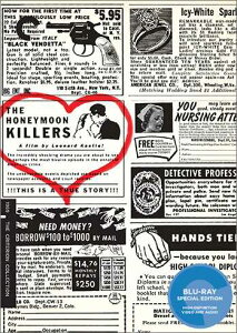新品北米版Blu-ray!【ハネムーン・キラーズ】 The Honeymoon Killers: Criterion Collection!