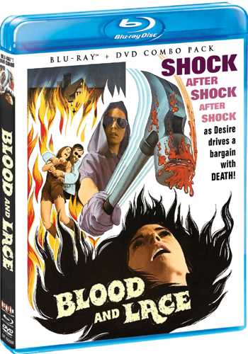 新品北米版Blu-ray！【未亡人館の惨劇】 Blood And Lace [Blu-ray/DVD]！