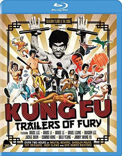 新品北米版Blu-ray！Kung Fu Trailers Of Fury ！＜カンフー映画予告編集＞＜ブルース・リー, ジャッキー・チェン, ロー・リエ, サモ・ハン・キンポー, アンジェラ・マオイン, チャック・ノリス, ジミー・ウォング他＞