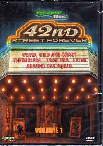 新品北米版DVD！【グラインドハウス映画予告編集】 42nd Street Forever: Vol. 1！