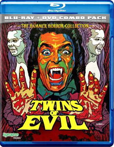 新品北米版Blu-ray!【ドラキュラ血のしたたり】 Twins Of Evil (Blu-ray DVD Combo)!