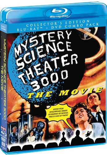 新品北米版Blu-ray！【ミステリー・サイエンス・シアター3000劇場版／宇宙水爆戦の巻】 Mystery Science Theater 3000: The Movie (BluRay/DVD Combo) [Blu-ray]！