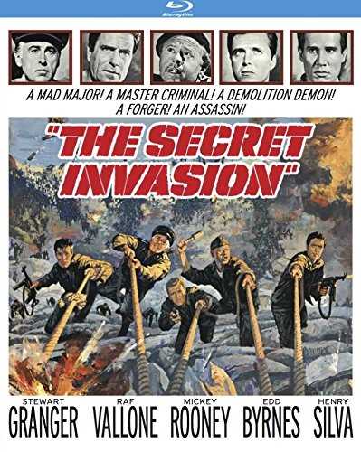 新品北米版Blu-ray！【侵略戦線】 The Secret Invasion [Blu-ray]！＜ロジャー・コーマン監督作品＞