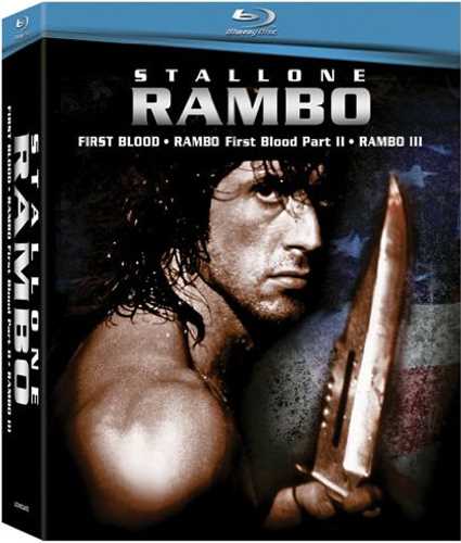 新品北米版Blu-ray！Rambo Box Set [Blu-ray]！＜『ランボー』『ランボー／怒りの脱出』『ランボー3／怒りのアフガン』＞