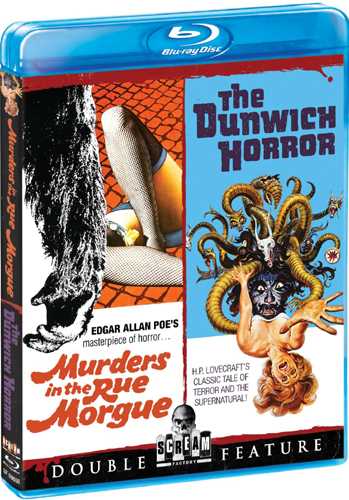 新品北米版Blu-ray！＜『モルグ街の殺人』『ダンウィッチの怪』＞ Murders in the Rue Morgue / The Dunwich Horror [Blu-ray]！