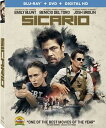 新品北米版Blu-ray！【ボーダーライン】 Sicario Blu-ray/DVD ！＜エミリー ブラント ベニチオ デル トロ ジョシュ ブローリン＞