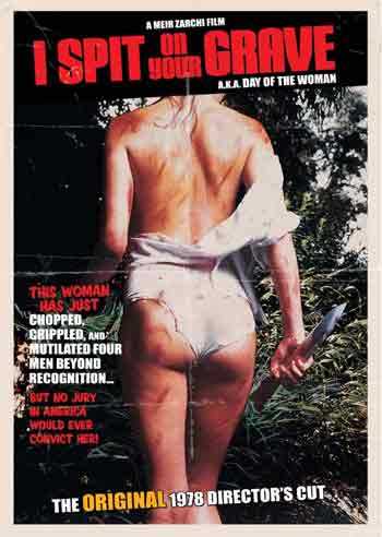 新品北米版DVD！I Spit On Your Grave: The Original 1978 Director’s Cut（発情アニマル）！