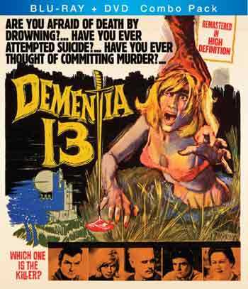 新品北米版Blu-ray＋DVD！【ディメンシャ13】Dementia 13 [Blu-Ray + DVD Combo Pack]