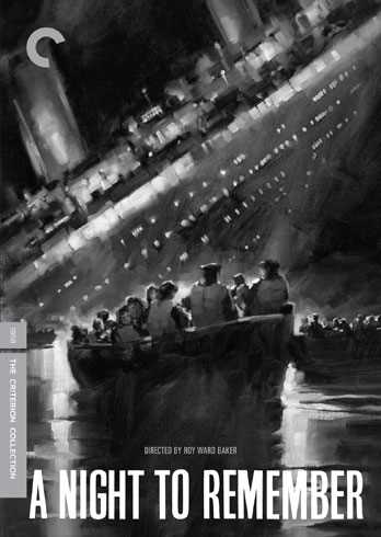 新品北米版DVD！【SOSタイタニック/忘れえぬ夜】 A Night to Remember (Criterion Collection)